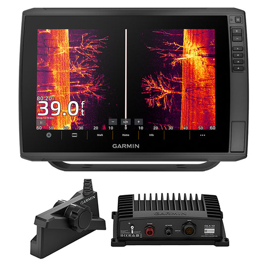 GARMIN ECHOMAP 12" LIVESCOPE PLUS BUNDLE