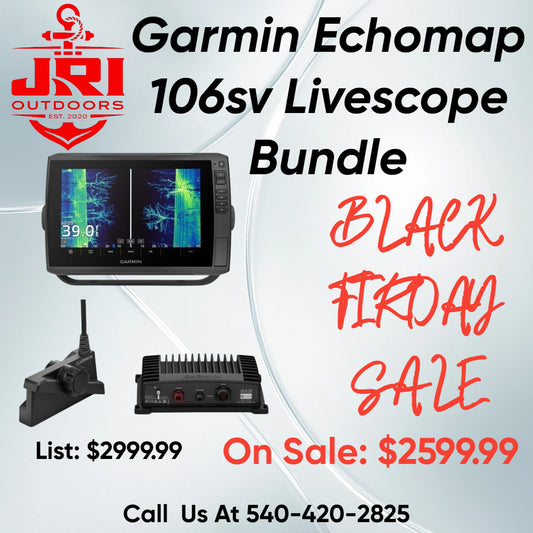 Garmin 106sv Ultra 2 Echomap Livescope Bundle