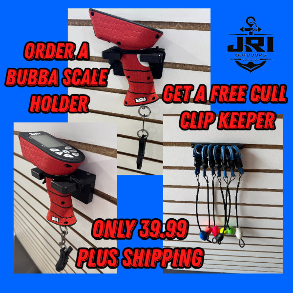 Buba Rig BUY 1 GET 1 FREE! BUY THE BUBBA SCALE HOLDER AND GET A CULL CLIP KEEPE ...